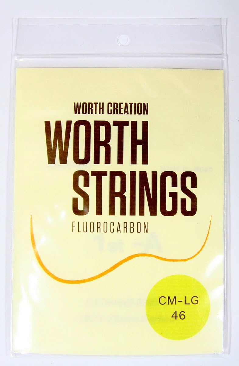 Worth Premium Package Concert/Soprano 23''/21'' Ukulele String Clear Color with #4- LowG