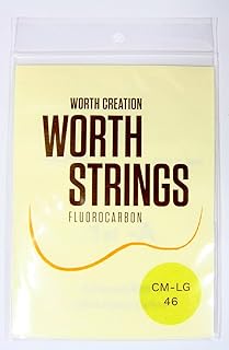 Worth Premium Package Concert/Soprano 23'/21' Ukulele String Clear Color with #4- LowG