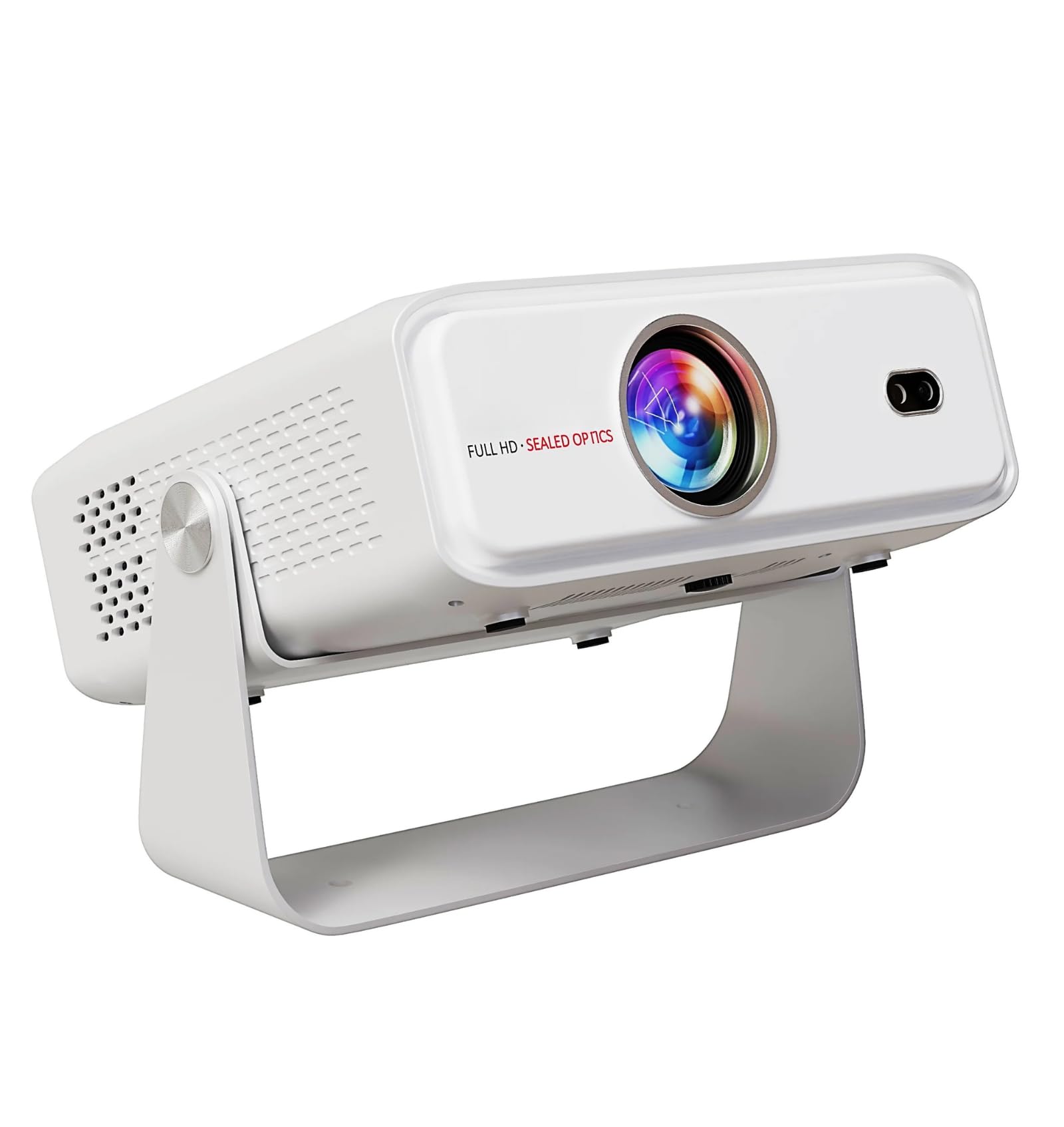 Vision 4X Smart Battery-Powered DLP Projector with Android 12, Native Full HD 1080P, Built-in Rechargeable Battery, 4K Video Support, Auto Focus, Auto Keystone, WiFi 6, Bluetooth 5.2-image-4