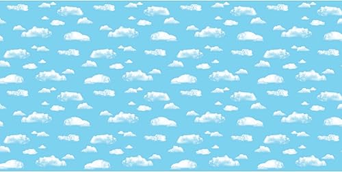 Miniatura 3 de Fadeless Bulletin Board Art Paper - Bulletin Board, Display, Table Skirting, Decoration - 48" Width x 12 ft Length - Cloud - 1 Roll Surtido