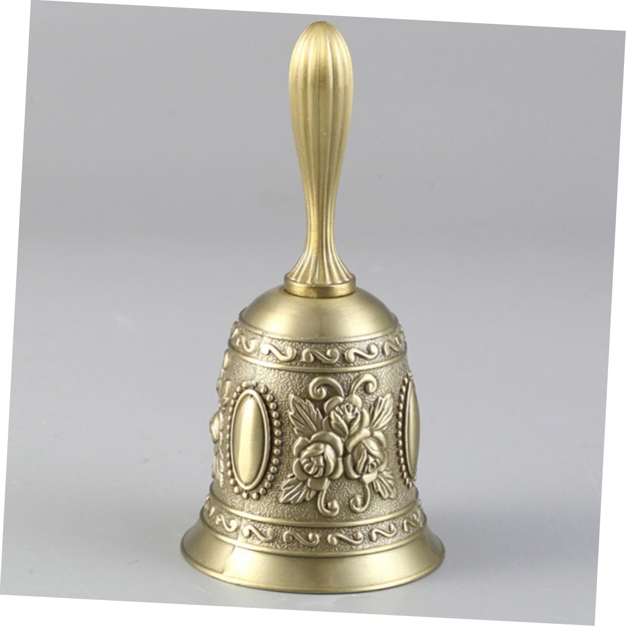 SEWACC Retro Bell Handmade Zinc Alloy Call Bell for Christmas Home Restaurant Bells Christmas Reception Hösen