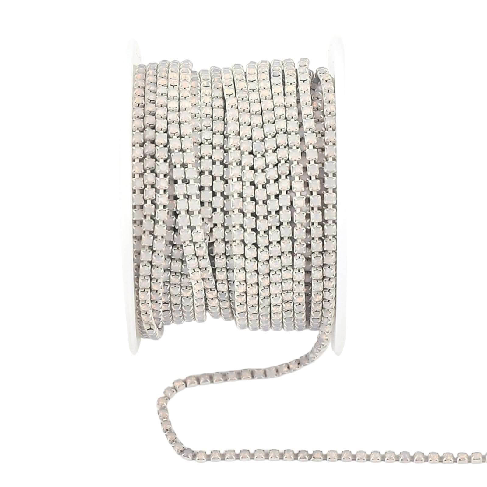 Robes de mariée éclatantes avec le ruban strass de 9,1 m pour couture