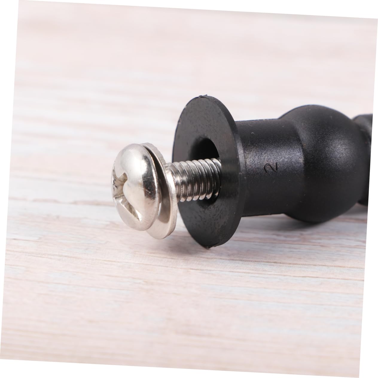 Tacos de expansión de metal, 2 herramientas de goma para inodoro, accesorios de inodoro, tornillo, expandir (As Shownx2pcs, 4 x 1.4 cm x 2 unidades)