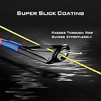 Vista 3 de KastKing Hilo de pescar trenzado superpotente –Sedales trenzados resistentes a la abrasión –Superlínea increíble – Cero estiramiento – Pequeño