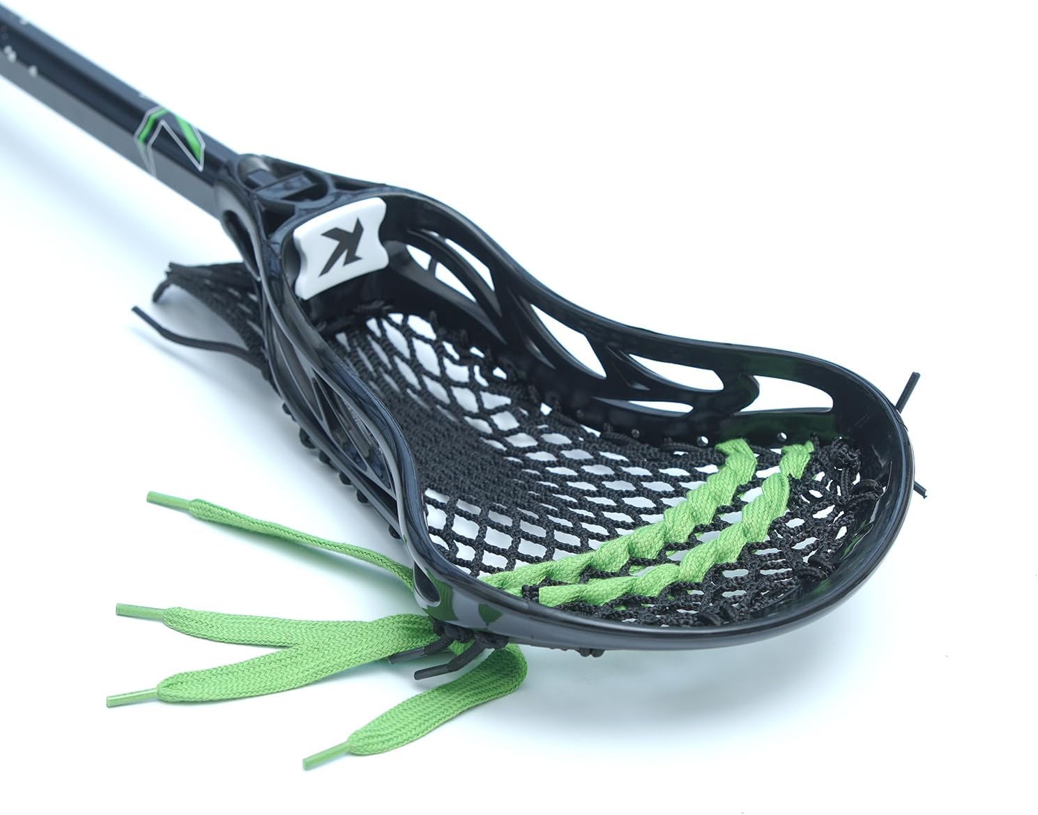 Lacrosse Complete Attack/Midfield Stick with Shaft & Head Mens-1 Stick,Green