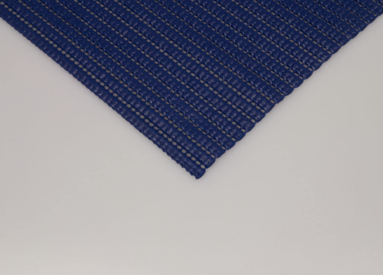 BIANCHERIAWEB Tappetino Gommato Antiscivolo Multiuso per Cassetti e Superfici Colore Blu 65x200cm Blu