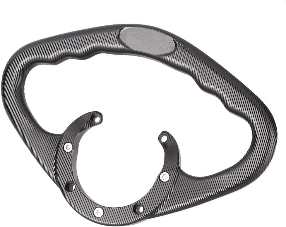 Motorcycle Aluminium Rear Passenger Gas Tank Bar Handle Grips Bar Handlebar 7 Holes Compatible for Suzuki GSXR750 GS500E GSXR600 GSXR1100 GSXR1000 TL1000R SV650S RF600R RF900R Black