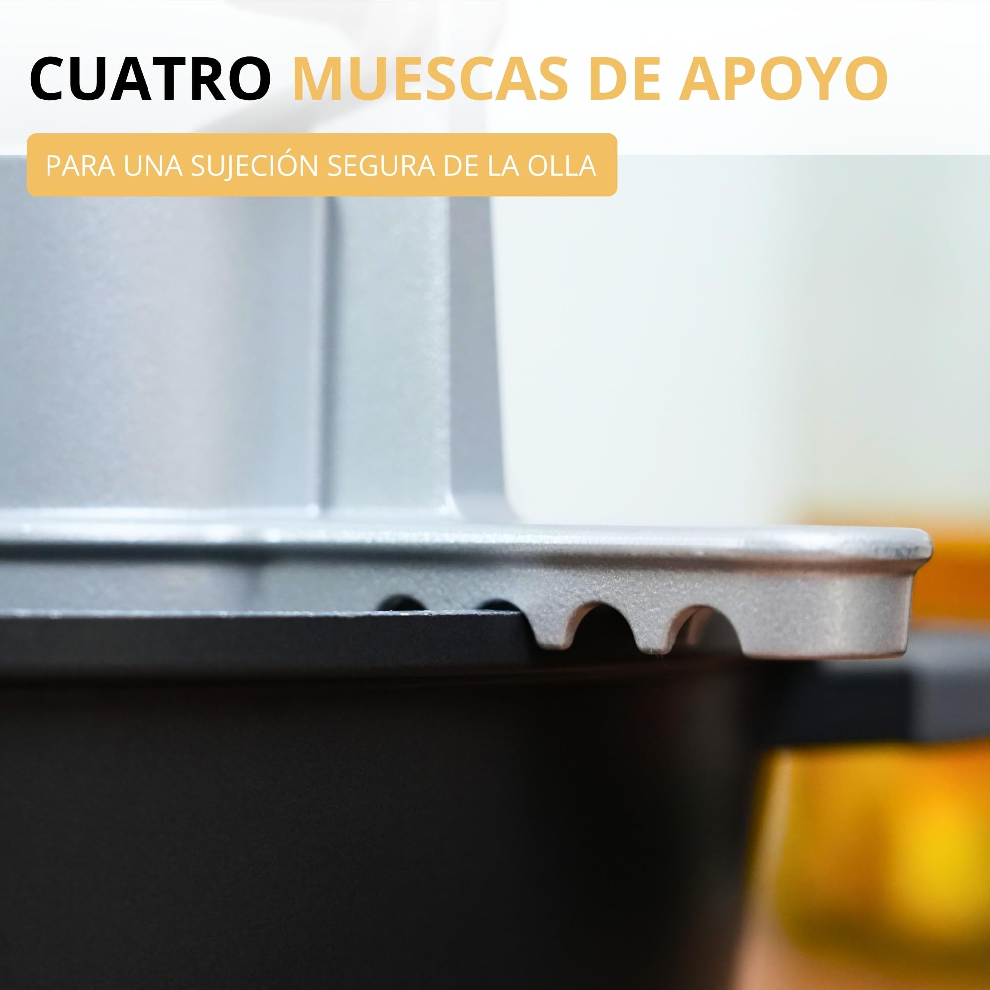 Westmark Prensa para patatas fritas, Prensa para churros, prensa para patatas de aluminio, Para patatas, churros y patatas fritas, Plateada, 41 cm