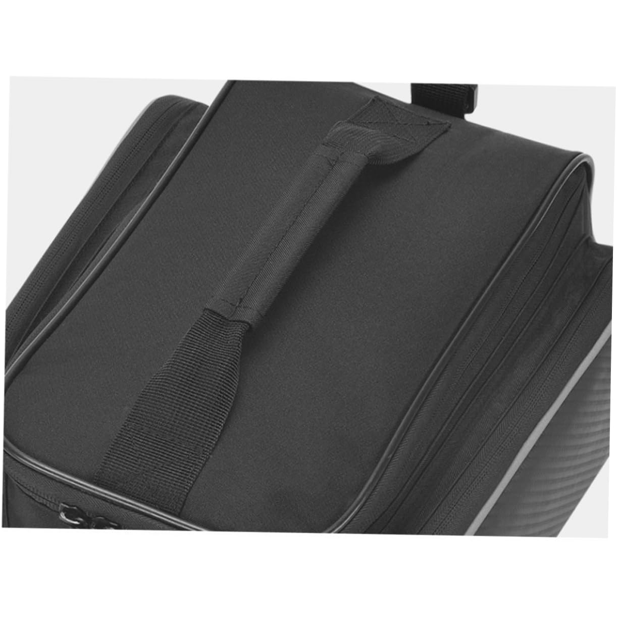 SUPVOX Borsa Portapacchi Bici per Ciclismo, Capienza Grande | Nylon Nero, Vano di Stoccaggio, per Bici e Bici da Ragazzo Ragazza, Uso Outdoor