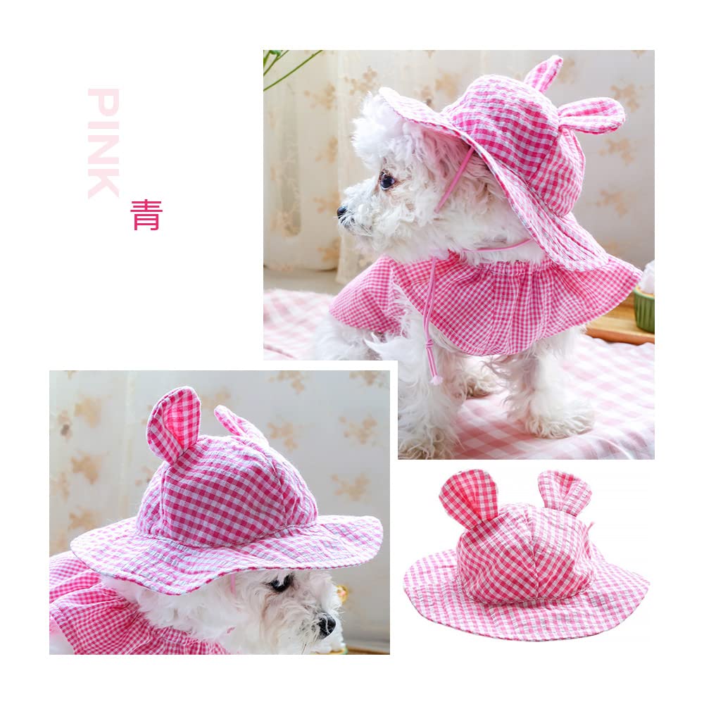 Amazon | 犬用ハット ペット用帽子 犬用帽子 キャップ 犬用帽子 日除け 