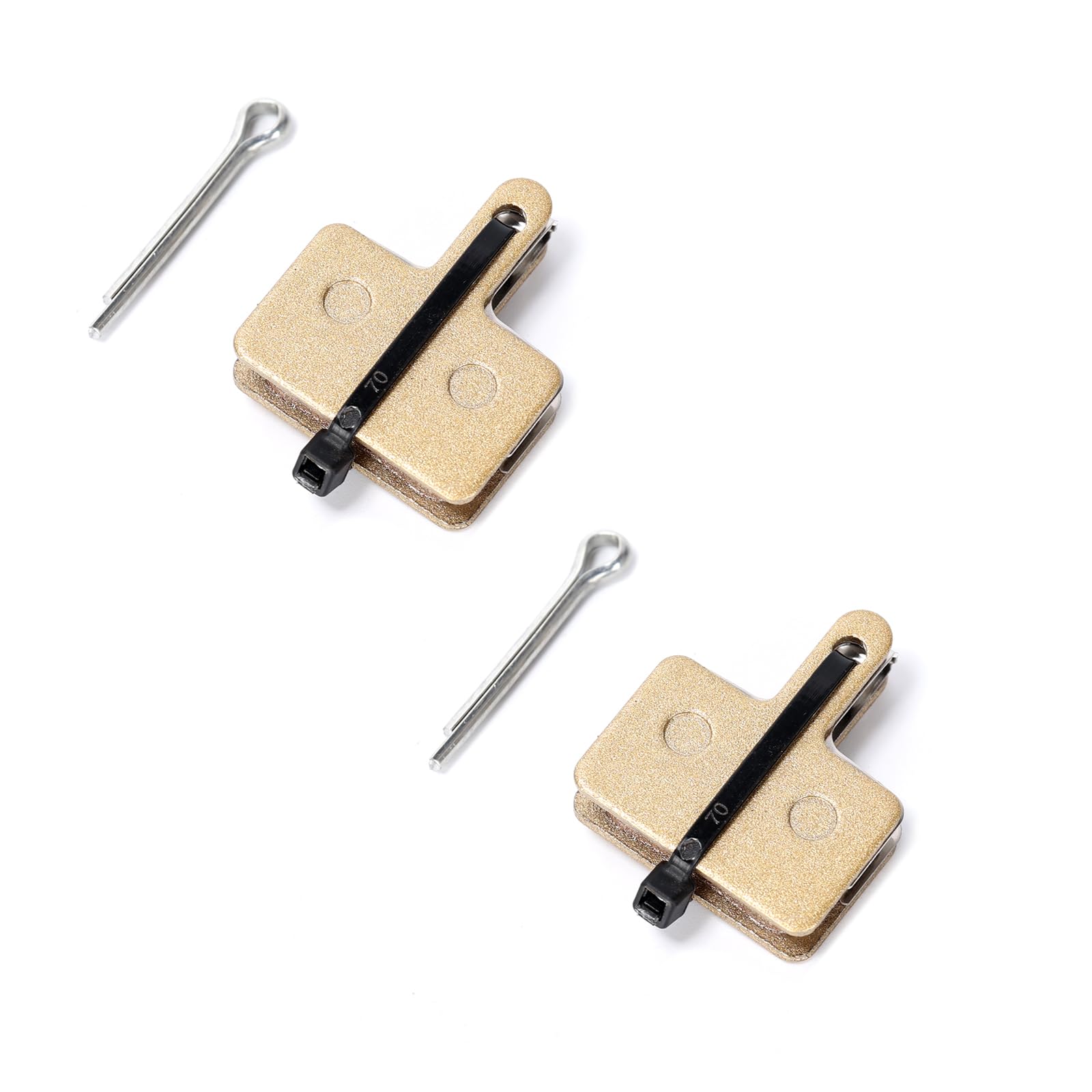 2Pairs Electric Scooter Brake Lining Pad Compatible with Kukirin G4/G2