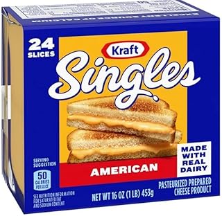 Kraft, American Cheese Slices, 16 Ounce