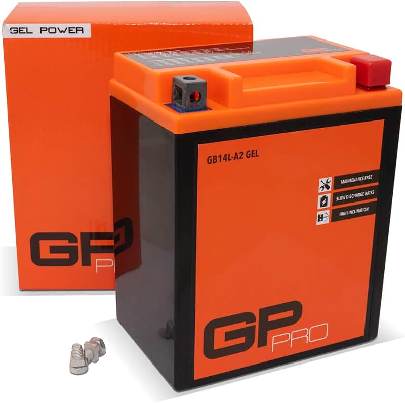 Batteria Moto GEL YTX14-BS 12V 14Ah - Senza Manutenzione, Avvio Potente Anche A Freddo, Per Moto E Scooter - Foto 8