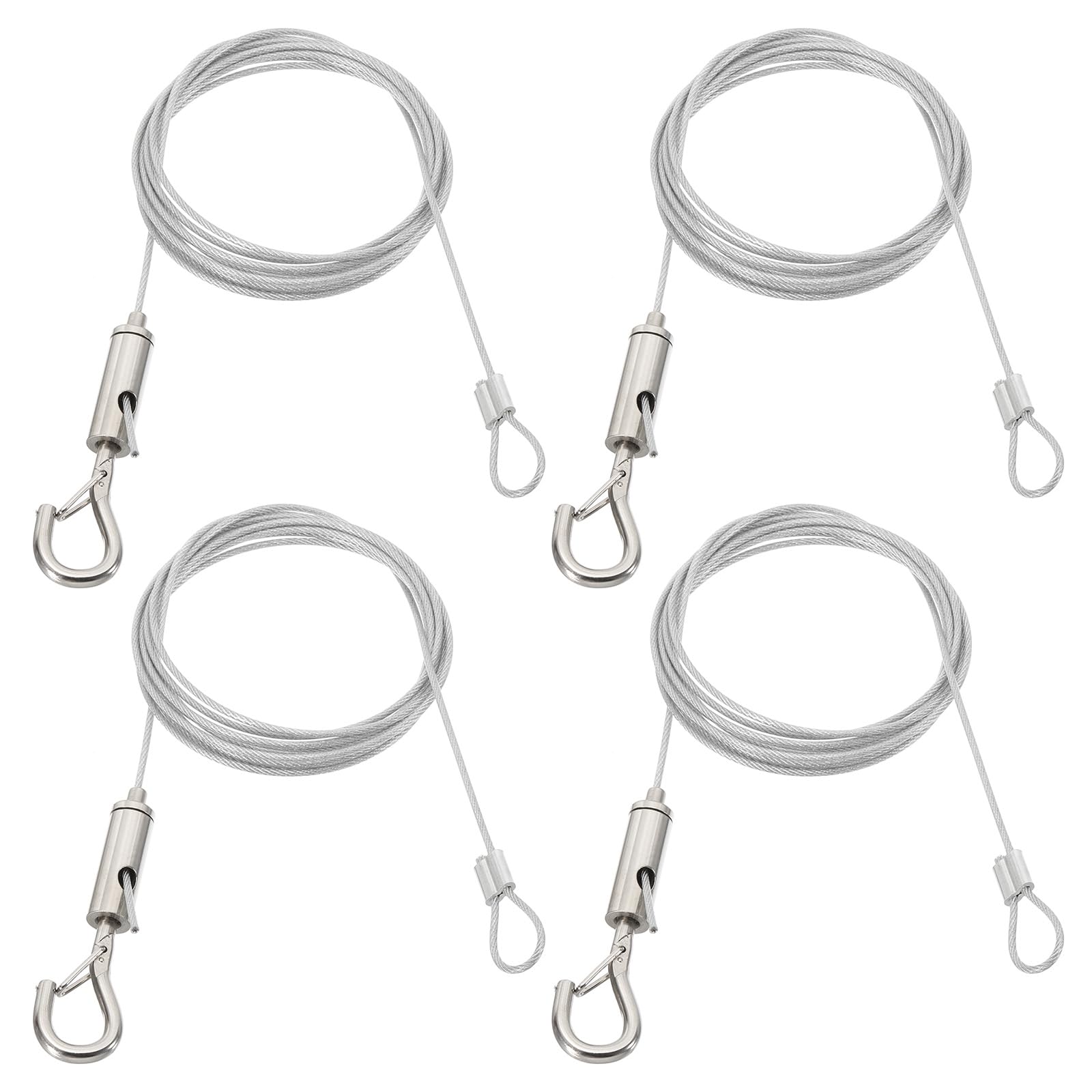 PATIKIL 6 Pcs Adjustable Picture Hanging Wire Kit