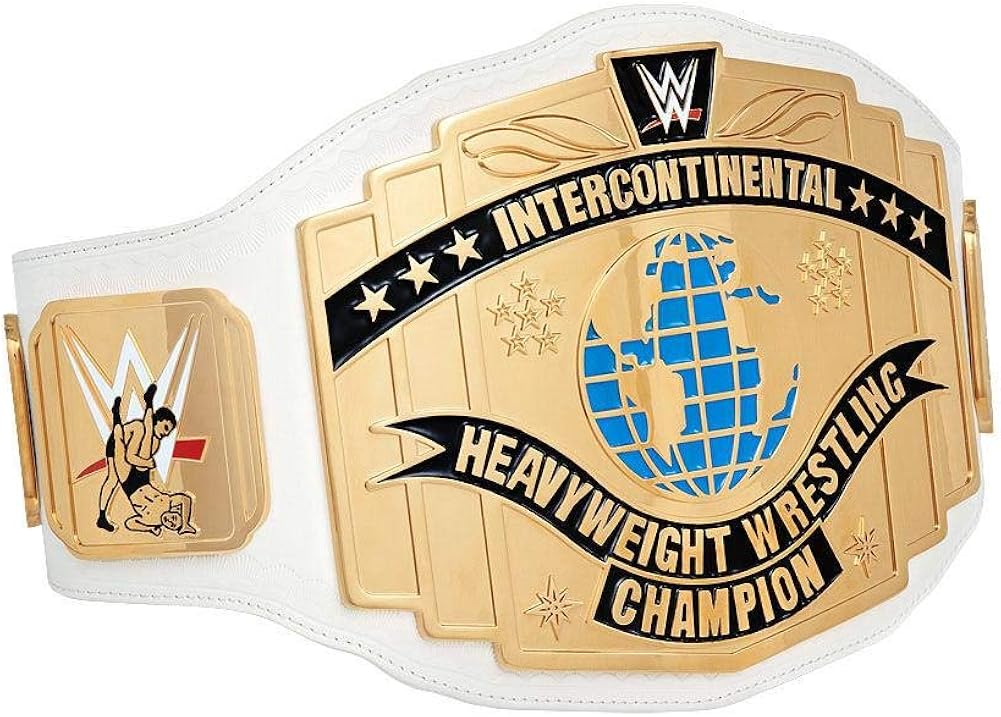 Wwe Authentic Wear Intercontinental Championship Replica Title Belt 14 Multi Sports Outdoors Amazon Com