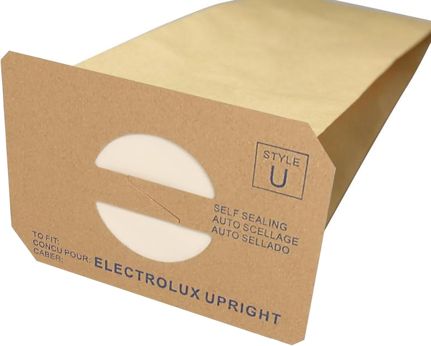 15 Pack Replacement Style U Bags Compatible with Electrolux Type U Upright Vacuums & Aerus Vacuums Fits ProTeam Prolux, Discovery II, Lux 4000, Ultralux, Genesis, Prolux, Epic 2500, 3500, 4000, 6000