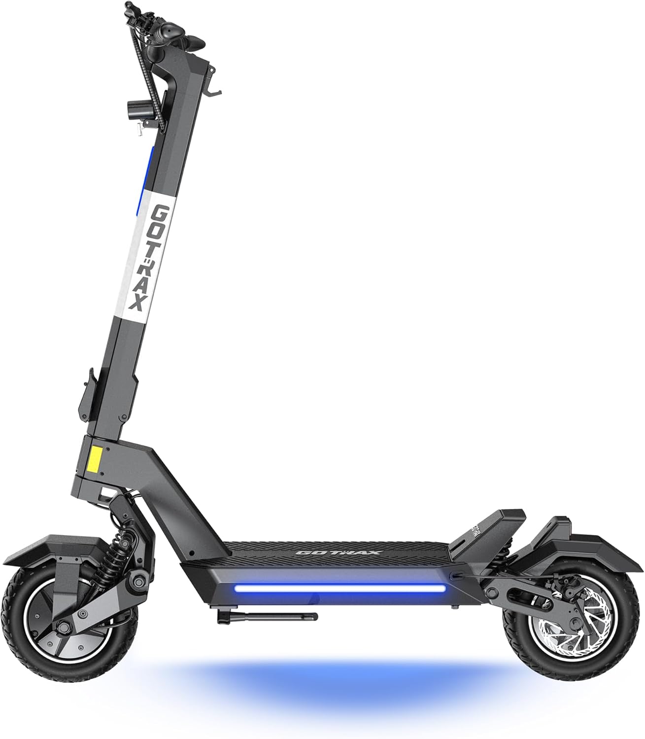 Gotrax G4 Series Electric Scooter for Adults, 500-650W Motor 10"/11" Shock Absorbing Tires, Max 25-45 Miles Long Range 20-38MPH Top Speed, with Electric Code Lock Foldable Commuting Electric Scooter