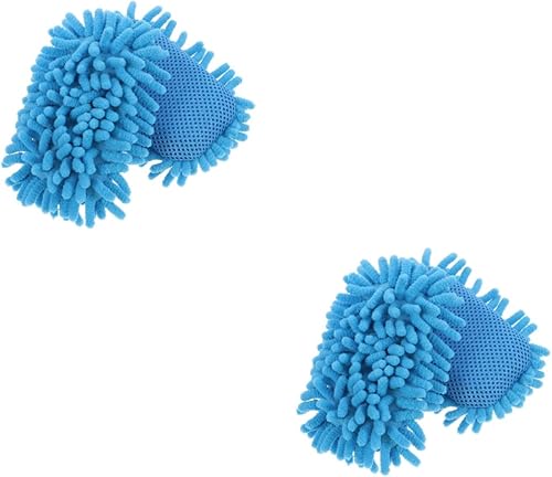 4 guantes de microfibra para pizarra blanca de chenilla, para limpieza de tablas de microfibra, limpiadores de pizarra de borrado en seco,