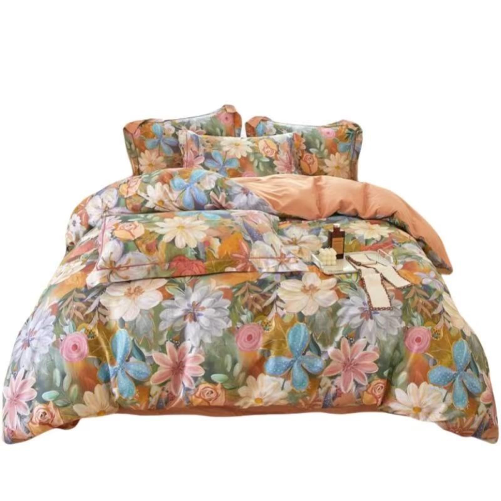 Parure de lit 4 pièces pour adopter une véritable attitude de vie et un sommeil doux