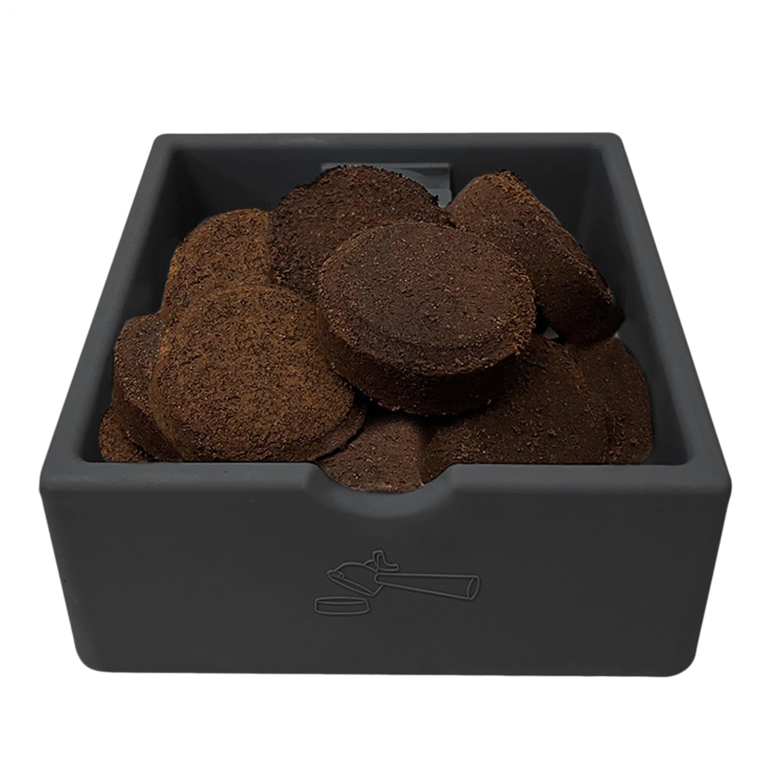 Caja de goteo de café de 1,5 l con absorción de golpes para encimera de oficina