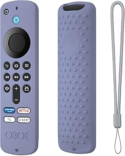 Oboe Silicone TV Remote Cover 'Compatible with' All New Fire TV Stick 4k & Fire Tv Stick HD Remote 2025 Model Protective C Price In India
