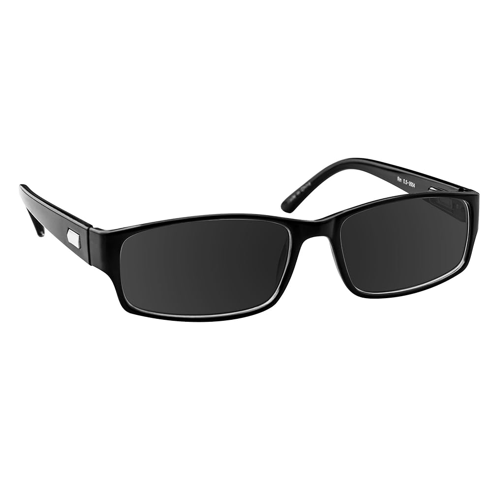 TruVision Readers Reading Glasses - 9504H - 1 Pack - Sun Black - 1.00