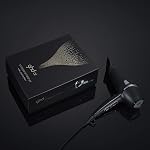 Ghd Air Séchoir à cheveux — 1600w Séchoir professionnel, moteur de force de salon, buse concentratrice, réglage de température réglable et technologie ionique pour le séchage super rapide — noir