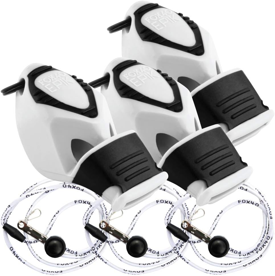 Fox 40 EPIK CMG w/Breakaway Lanyard 3 Pack