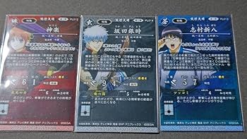 銀魂カード 銀魂まるちばーす祭り ふぉと風カード（3年Z組銀八先生）（全6種
