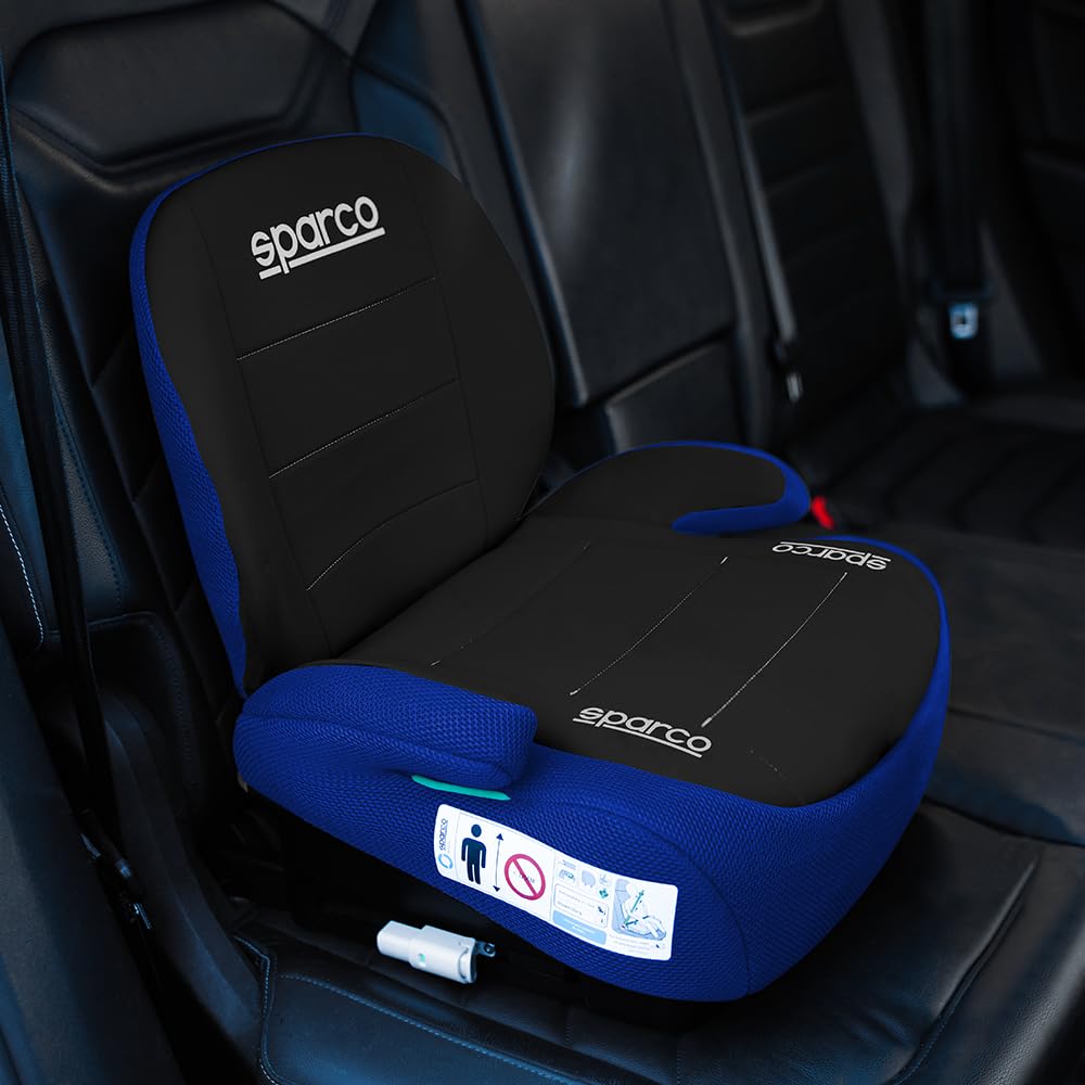 Sparco F100KI Nero Blu Rialzo con Schienale