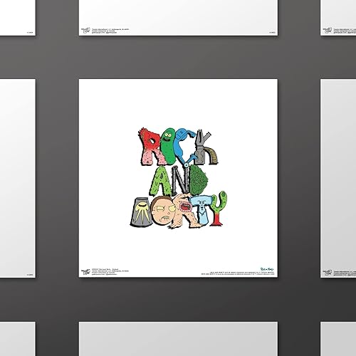 Miniatura 3 de Trends International Gallery Pops Cartoon Network Rick and Morty - Póster de pared estilizado, 12 x 12 pulgadas, versión sin marco
