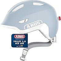 Abus, Casco per Bambini ABUS Smiley 3.0 ACE LED Casco da Ciclista per Bambini Piccoli