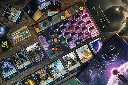 Lucky Duck Games | DUNE IMPERIUM INSURRECTION | Jeu de Société Expert pour Adultes dès | Suite StandAlone Dune Imperium | 2 à 4 ou 6 Joueurs | 60 à 180 min | Deck Building | En Français - vue 8