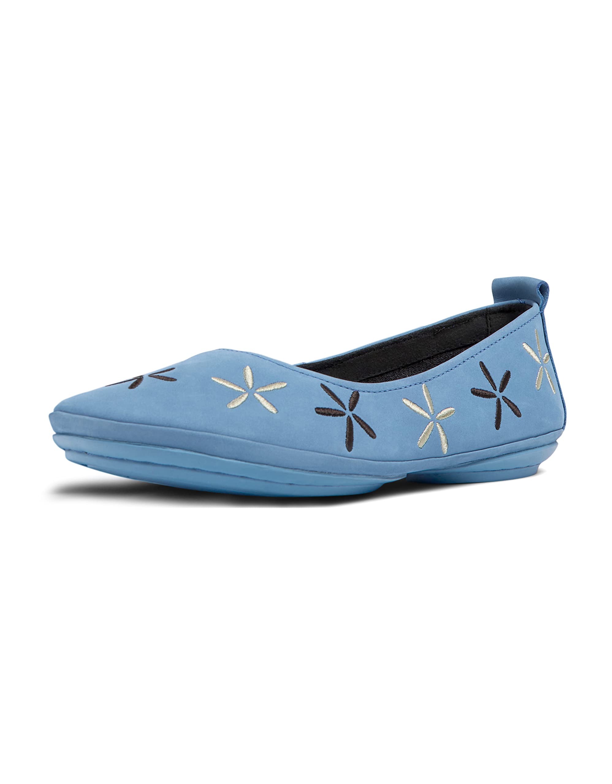 Camper Right Nina TWS Twins-K201513, Ballet Flat, Blau,