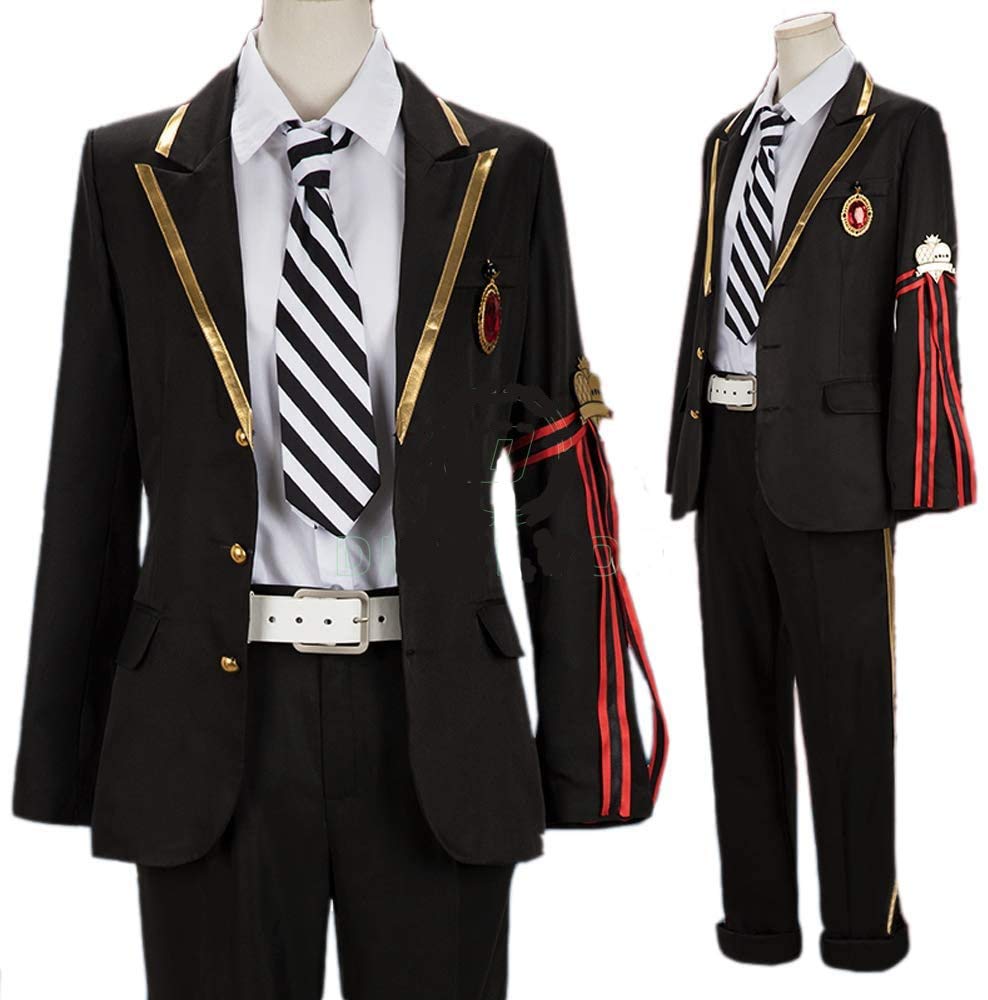 ツイステ ケイト・ダイヤモンド 寮服 コスプレ衣装 cosonsen製XL ツイステッドワンダーランド ツイステ ハーツラビュル寮 ケイト