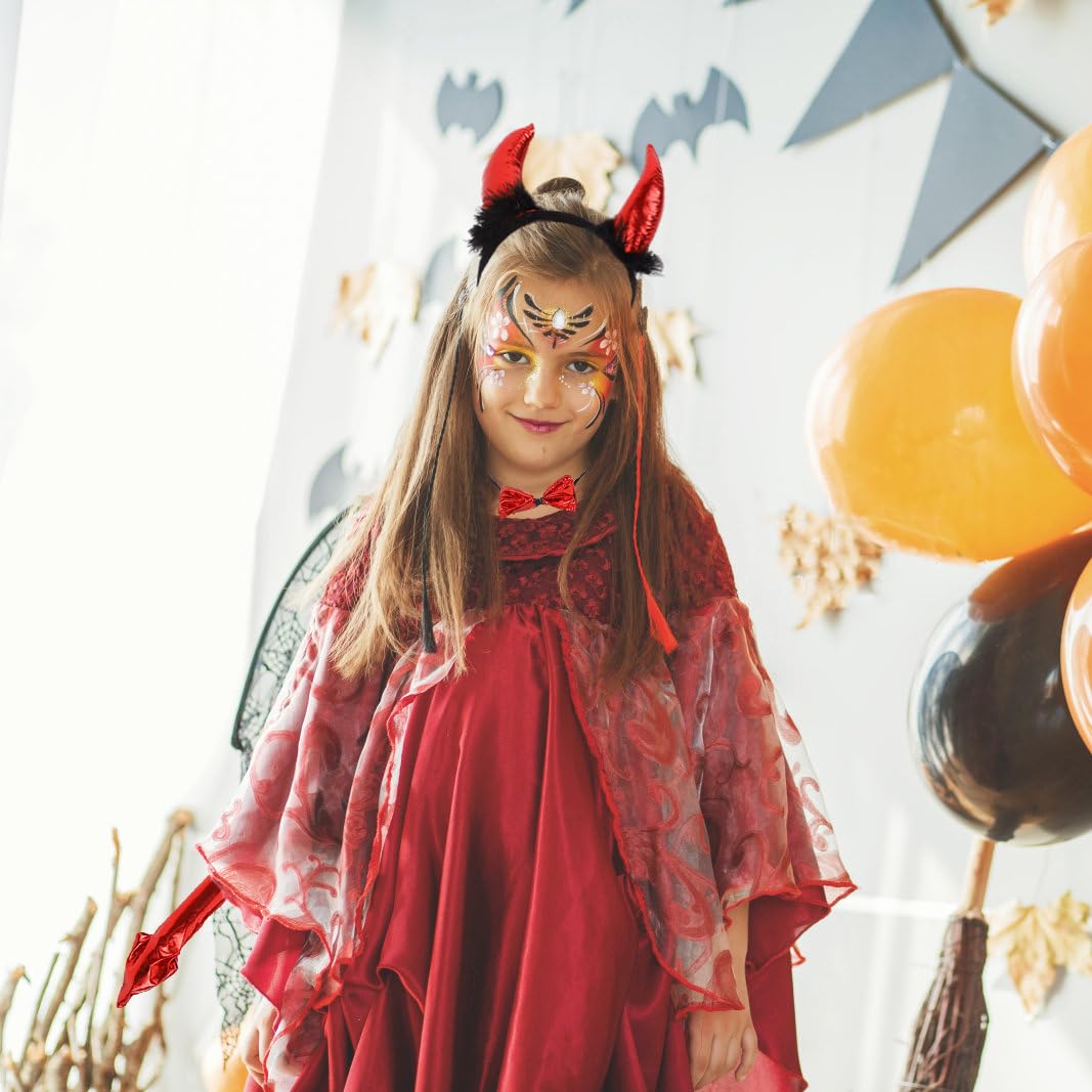 Cornes De Diable Pour Chiens & Chats - Accessoire De Tête D'Halloween