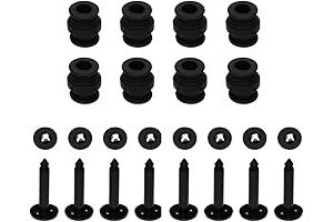8-Piece Rubber Shock Ball and Pin Set for DJI Phantom Drones
