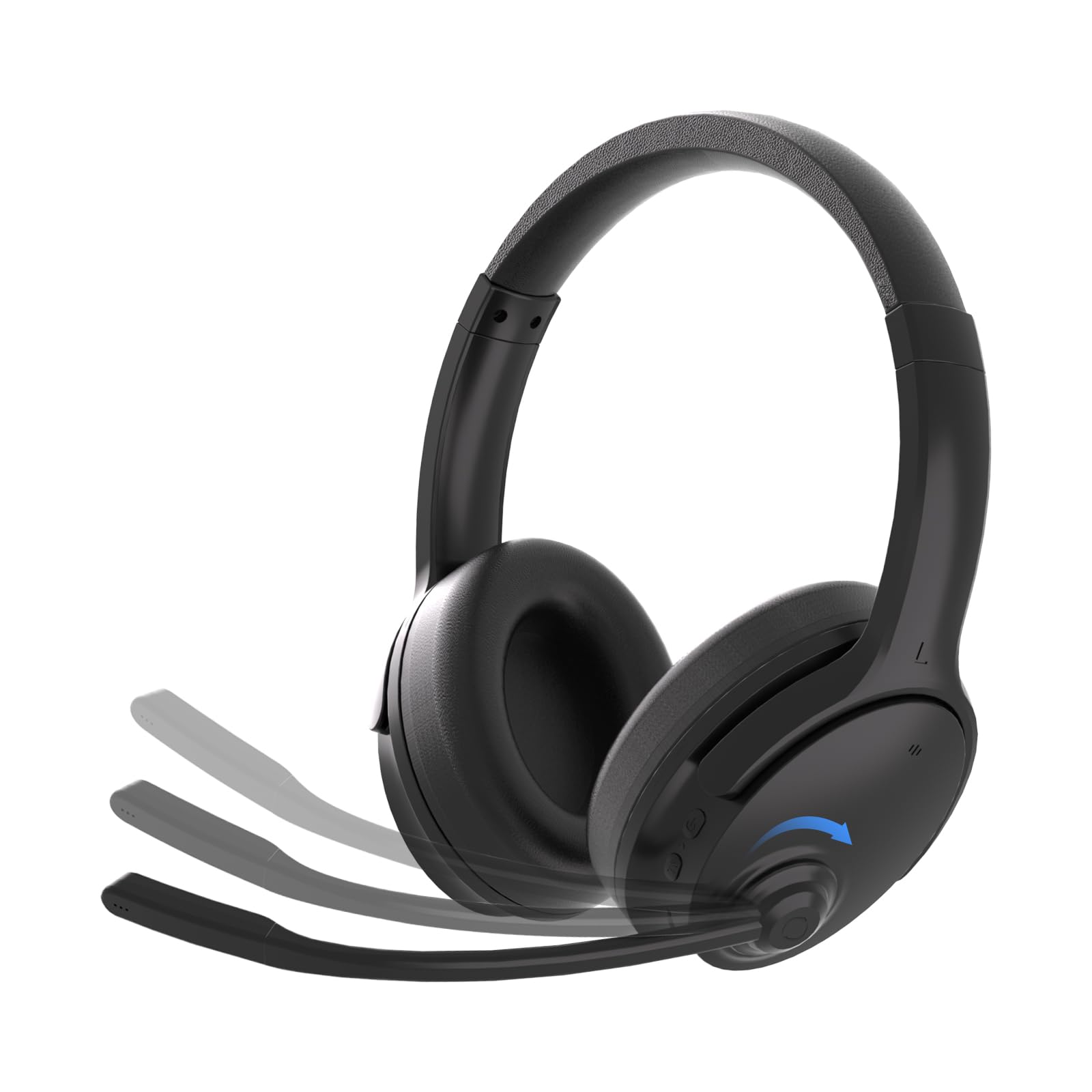 SKYAUDIO AI Translation Headphone Real Time, Wireless Bluetooth Headphones, 144 Languages Learning Over-Ear Headphones, Bluetooth 5.3, Meeting