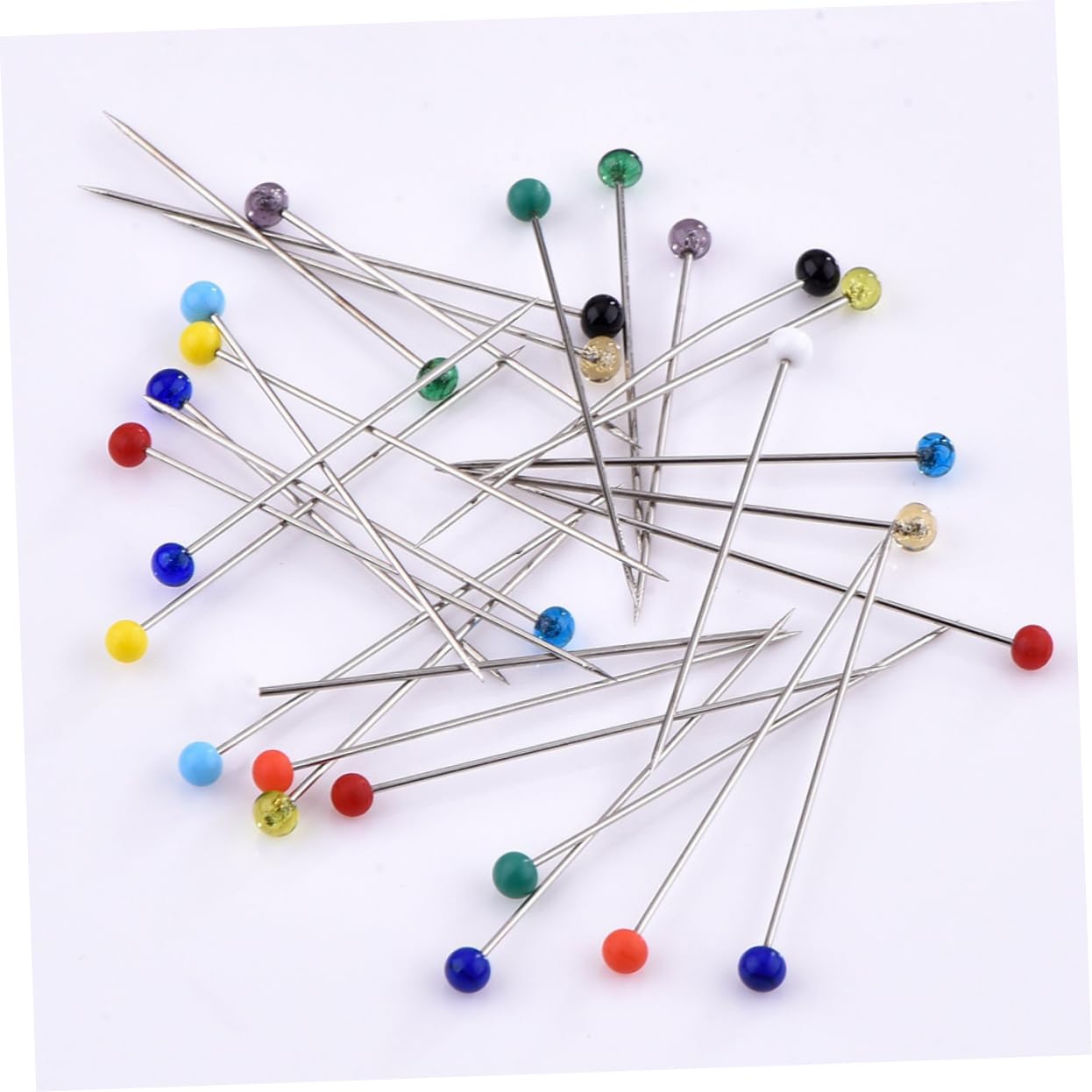 ARTIBETTER 100pcs Glass Pearlized Head Ball Sewing Pins 38mm DIY Crafts Jewelry Dress Making - Image 7