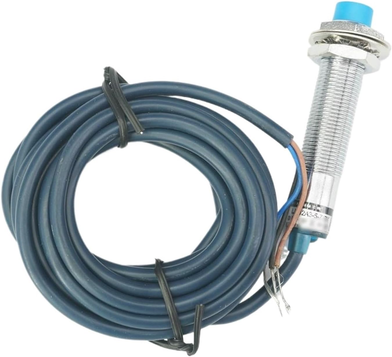 Output NPN/PNP NO/NC 3 Wires M12 DC6-36V Capacitive Proximity Sensor Switch LJC12A3-5-Z/BX AX by AY(LJC12A3 AY PNP NC)