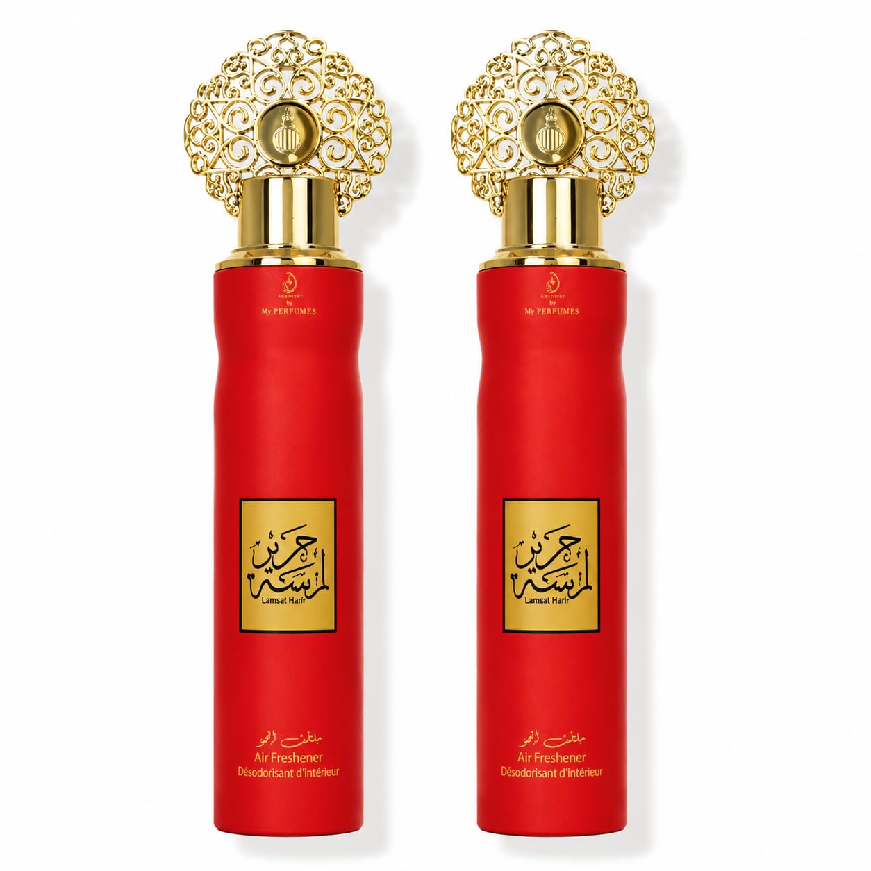 Arabiyat Lamsat Harir Air Freshener | 600ml Combo (Pack of 2, 300 ml each) | Long Lasting Arabic Fragrance for Home & Office | Oriental Room Freshener-picture-12