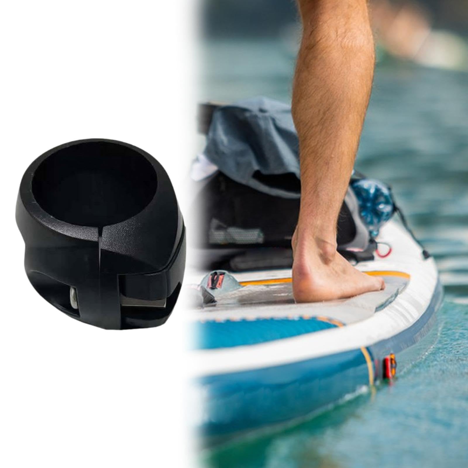 Clip de Pagaie Robuste pour Planche de Surf, Kayak, Paddle, Portable, en Nylon Compact, Pièce de Rechange à Dégagement Rapide