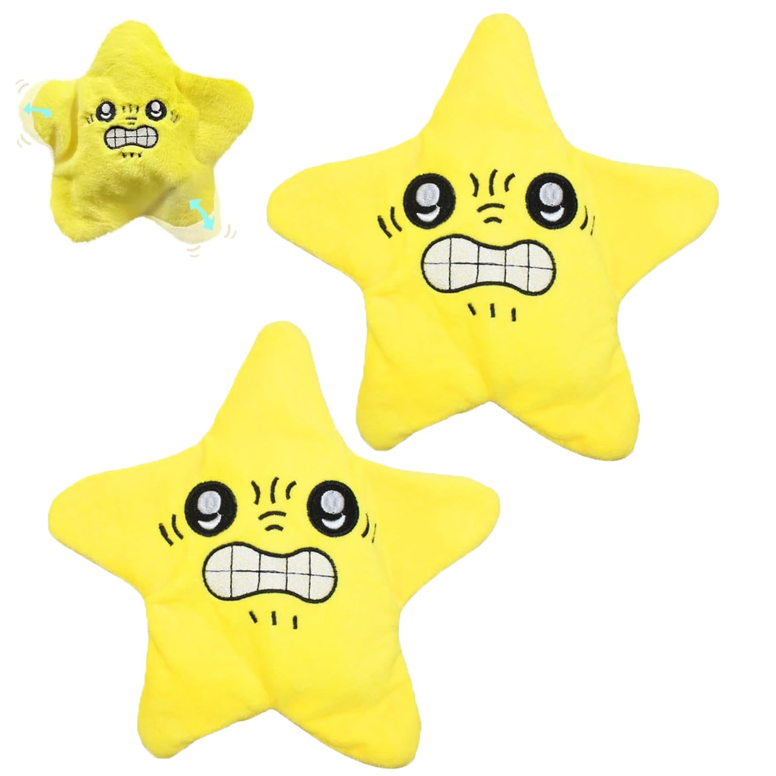 Amazon.co.jp: Generic 怒っているヒトデ ぬいぐるみ 2個 - 楽しく