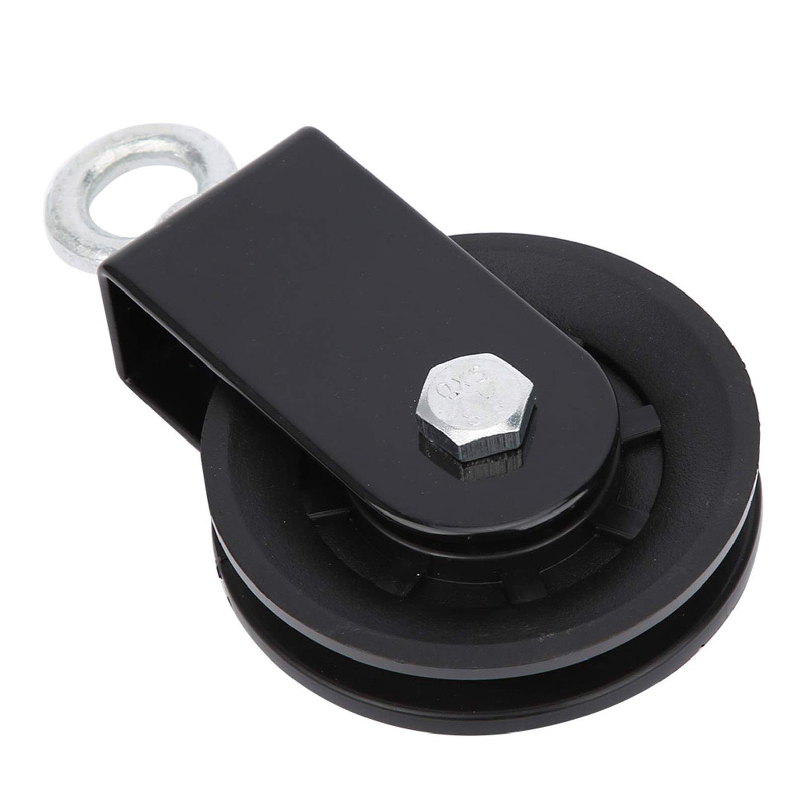VGEBY Equipo de Fitness Juego de Polea de Nailon de Acero Cuerda de Tracción de Doble Extremo con Desmontable Pasador de Carga de 25 Mm 2 Longitudes de Cable para Gimnasio en Casa Entrenamiento de