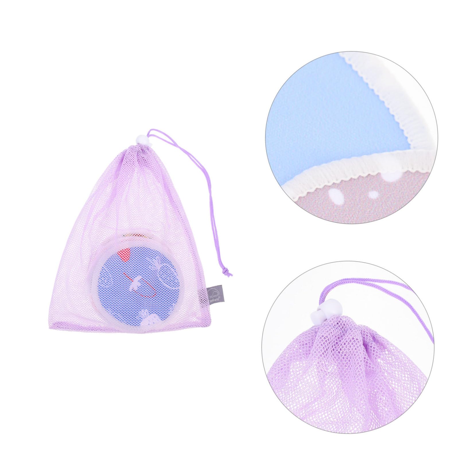 HAPINARY 6pcs Reusable Breast Pads Washable Soft Comfortable Galactorrhea Pads for Women Machine or Hand Wash