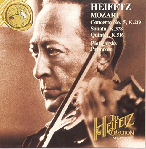 Amazon.co.jp: The Heifetz Collection Vol. 26 - Mozart