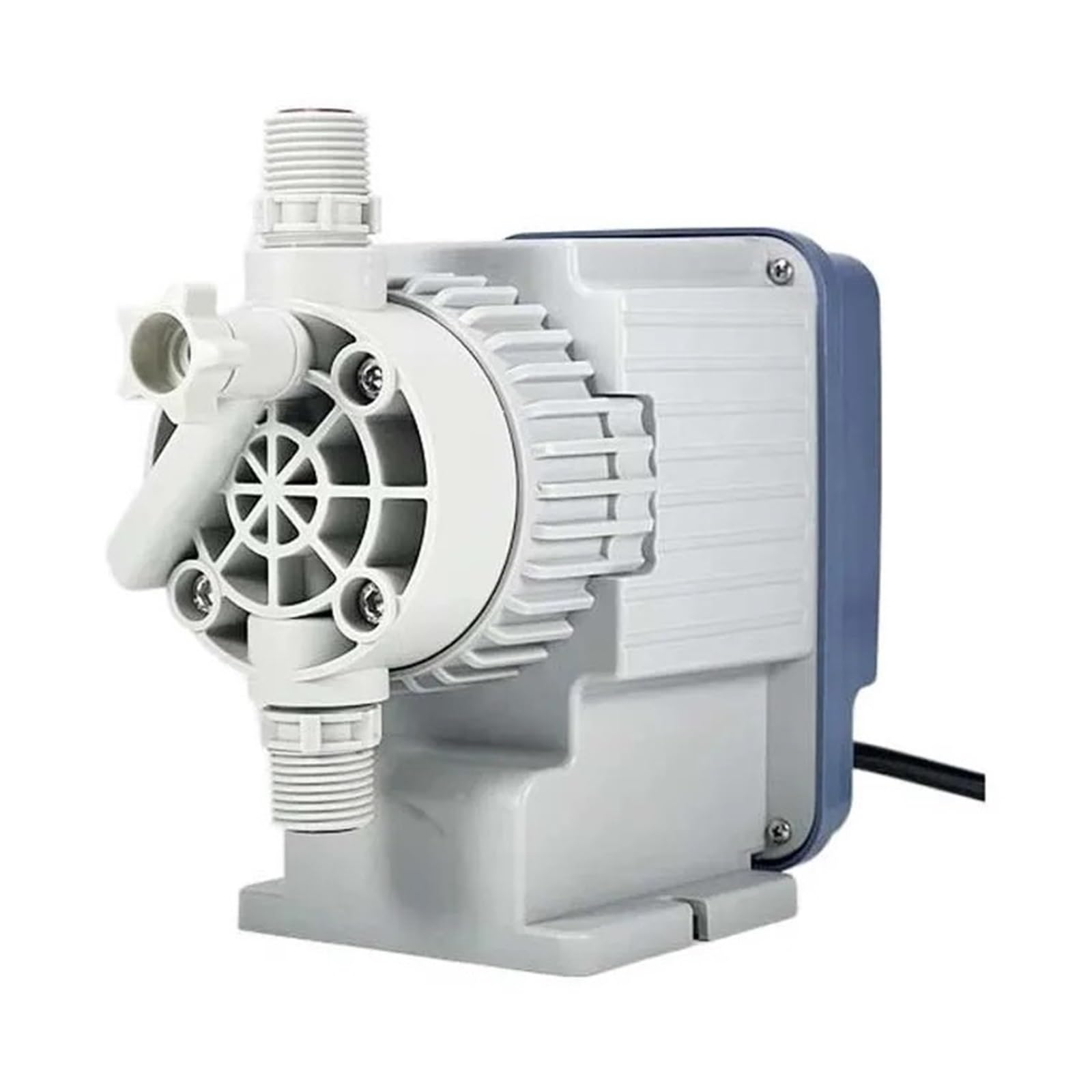 6-25L 1-7bar 50W Pompa Dosatrice A Membrana Elettromagnetica For Il Trattamento Del'acqua Di Dosaggio Del Cloro Chimico Acido Traffico Elevato(20L 3bar-Blue)