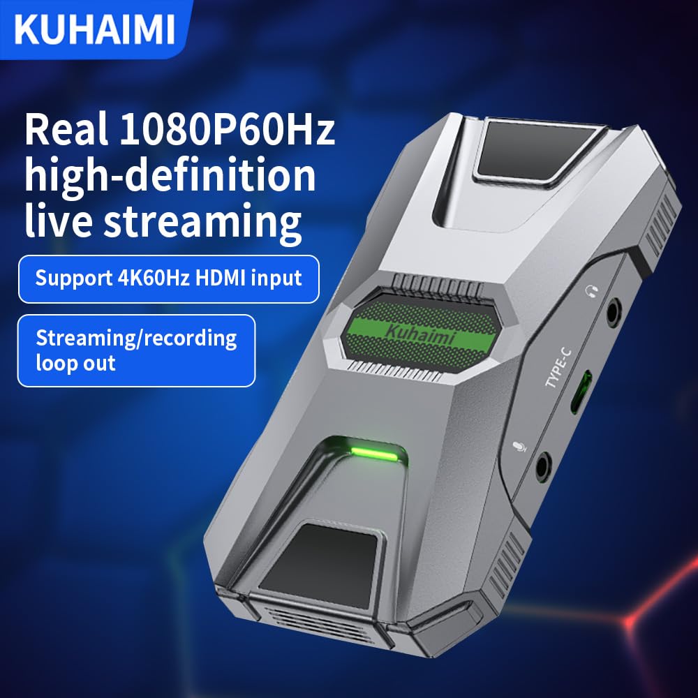 Amazon.com: Kuhaimi High-Definition USB 3.0 Capture Card，Full HD