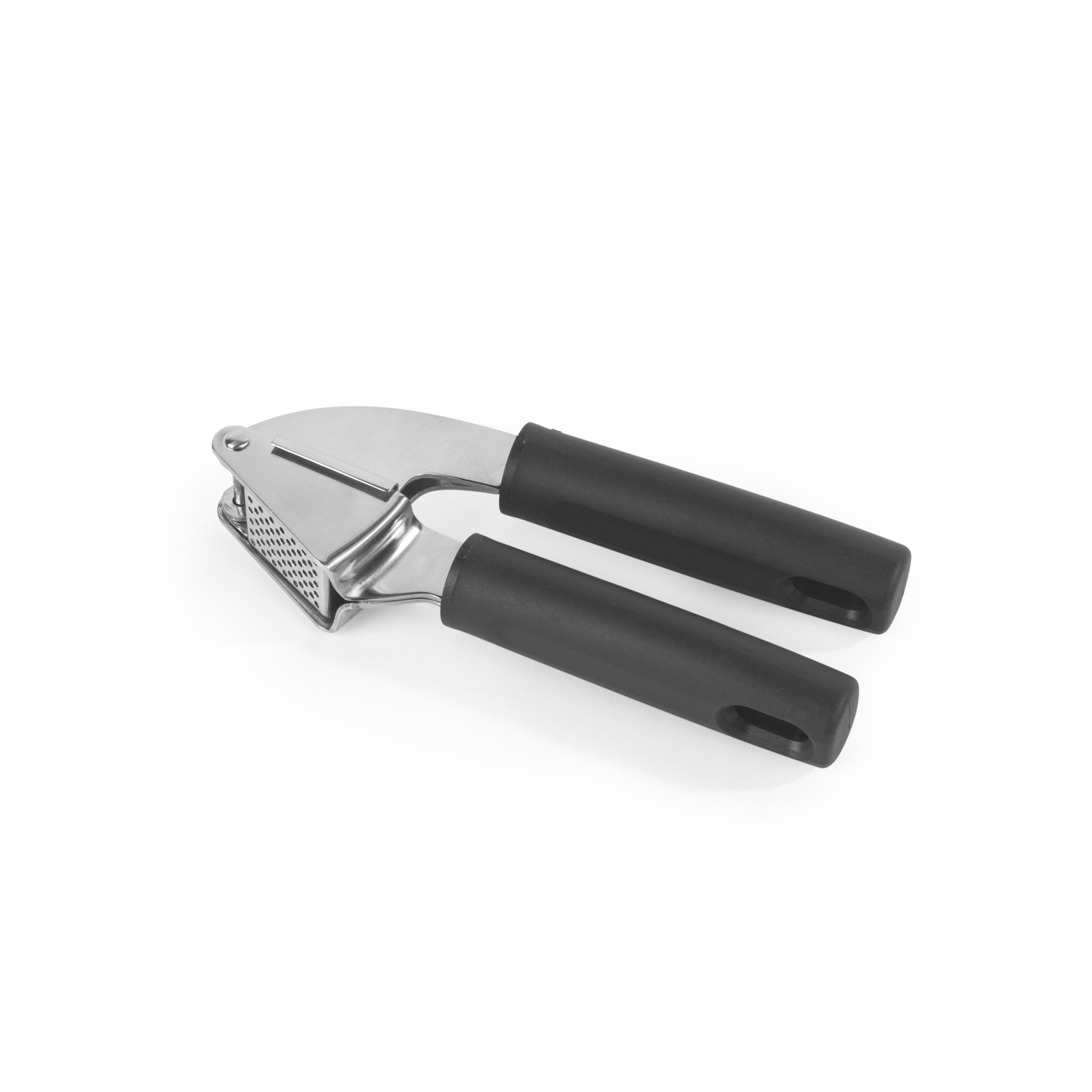Salter Expert Garlic Press- Kitchen Mincer/Crusher, Strong Long-Lasting Stainless Steel, Ergonomic Soft-Grip Handle, Dishwasher Safe Kitchen Tool for Cooking & Food Prep