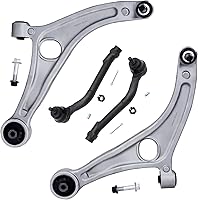 Vista 144 de Detroit Axle - Kit de brazos de control delanteros de 4 piezas para Ford Mustang Base GT 05-10 2005 2006 2007 2008 2009 2010, 2 brazos de control